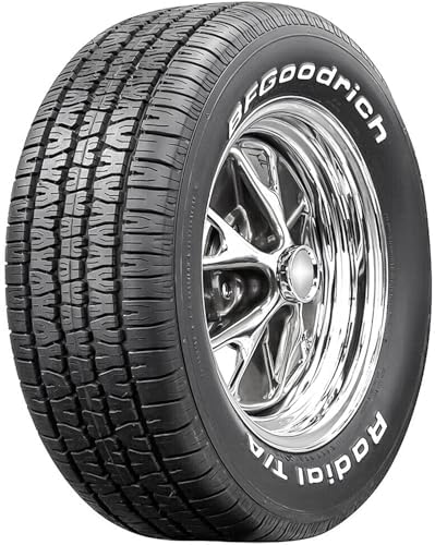 BFGoodrich Radial T/A All Season Car Tire for Passenger Cars, P215/60R14 91S | Passenger Touring All Season Traction 91S Rated Standard Load Radial Construction Raised White Letters Tire