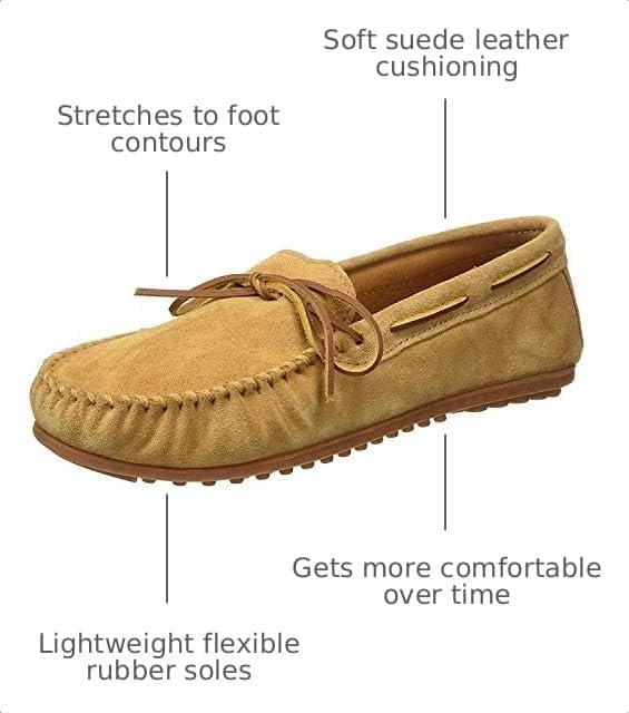 Minnetonka Men's Nub Sole Moccasin