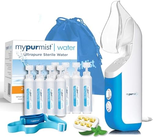 Mypurmist 2 Plug-in Steam & Sinus Inhaler Premium Value Kit