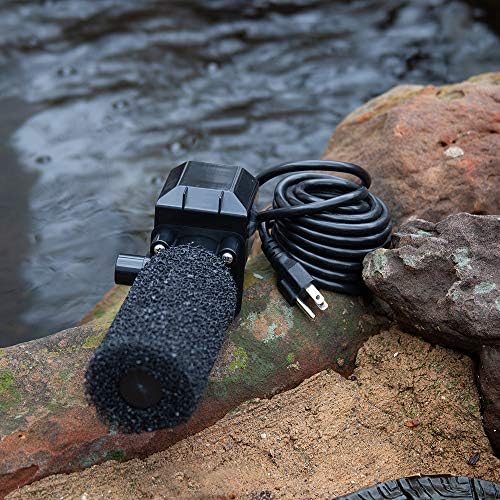 Beckett FR500 500 GPH 38.4 Watt Submersible Water Garden Pond Pump Set