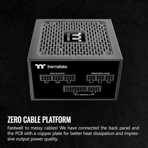Thermaltake Toughpower GX2 80+ Gold 600W SLI/Crossfire Ready Continuous Power ATX 12V V2.4/EPS V2.92 Non Modular Power Supply 5 Year Warranty