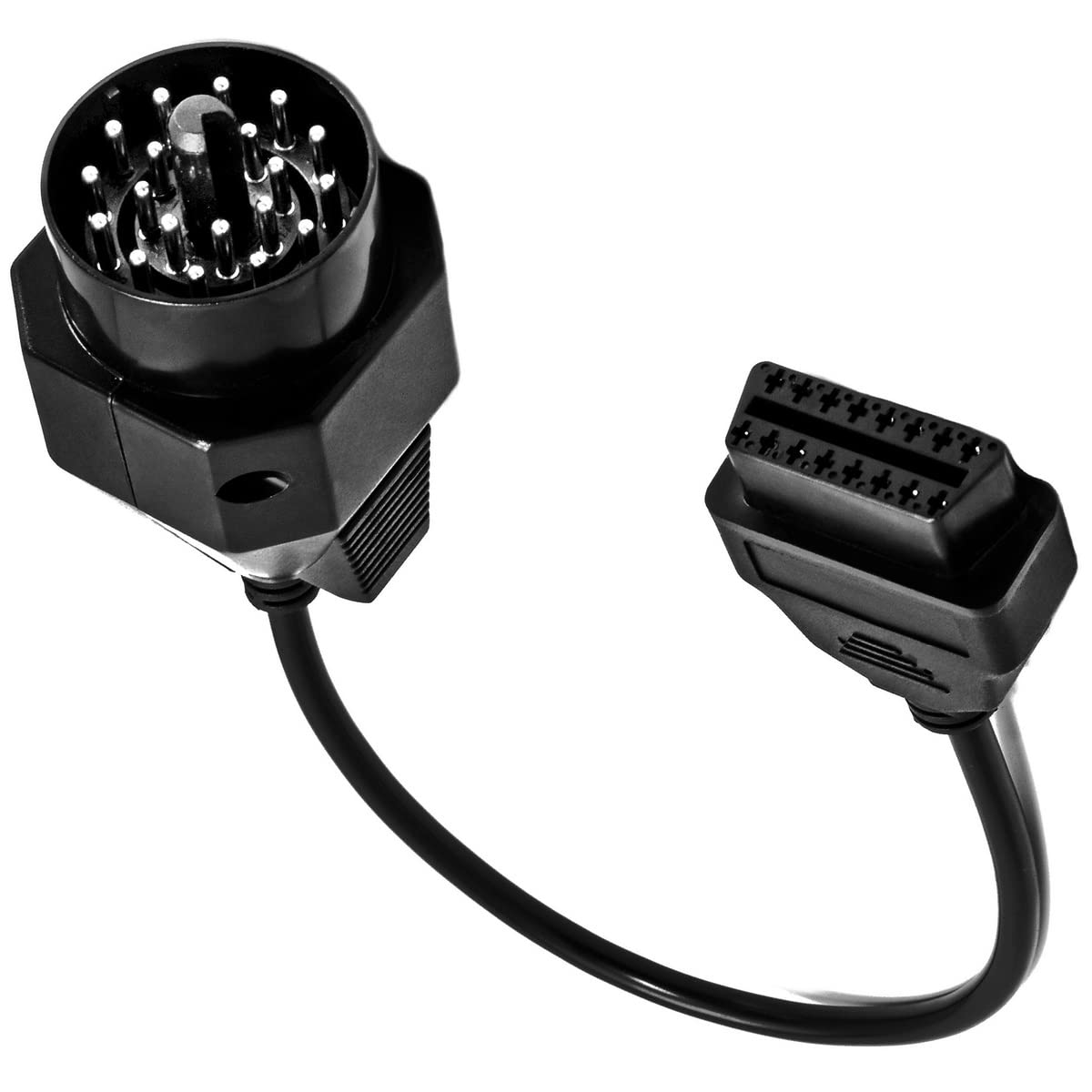 OBD OBD2 16 Pin Connector Diagnostic Adapter Cable Compatible for BMW 20 Pin