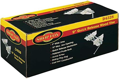 Shop Fox D4328 9-Inch Quick Release Wood Vise
