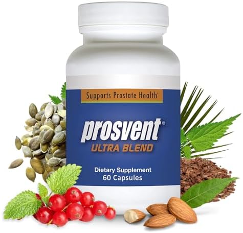 Prosvent Ultra Prostate Support with Cranberry, 60 Capsules