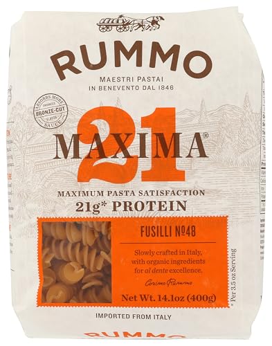 Rummo, Pasta Fusilli Protein Organic, 14.1 Ounce