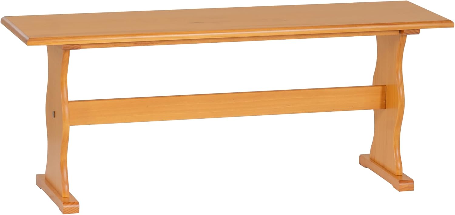 Linon Chelsea Kitchen Nook Table,Brown
