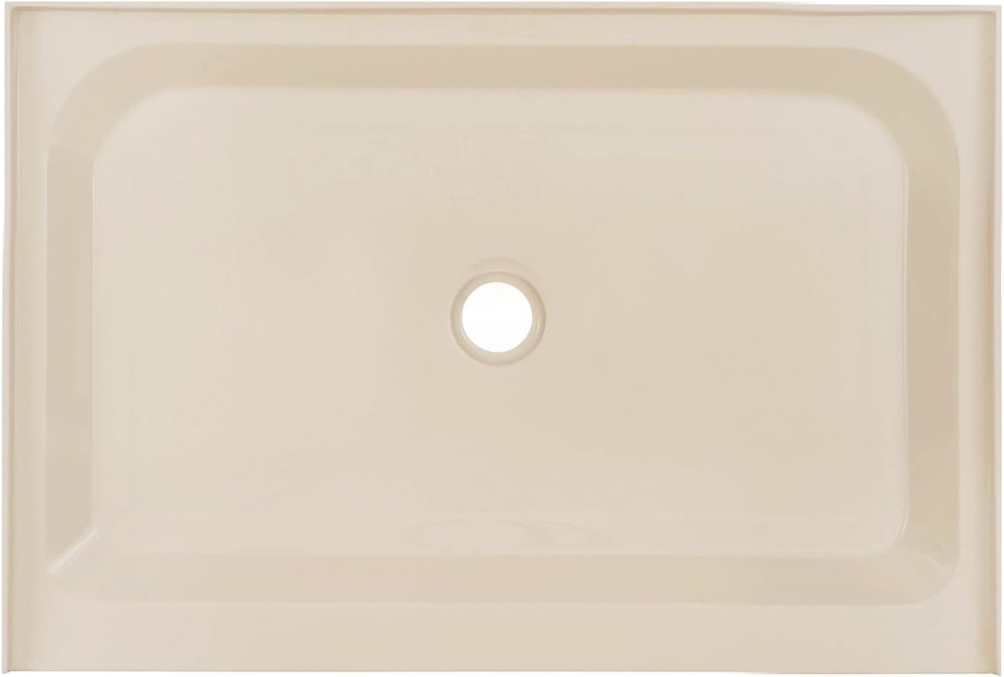Voltaire 60" x 32" Single-Threshold, Right-Hand Drain, Shower Base in Gray