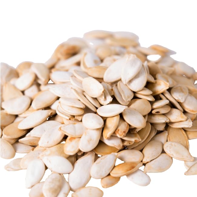 Gerbs Raw Whole Pumpkin Seeds 2 lbs. | In-Shell, 10.5 mm Size, Resealable Bag | Mildly Nutty & Crunchy | Top 14 Allergen-Free