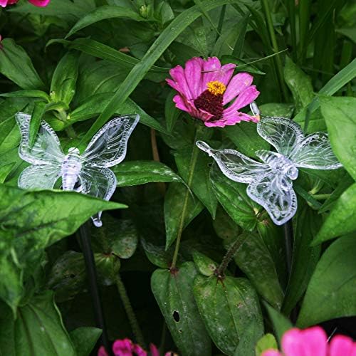 1PCS Waterproof Outdoor Solar Garden Stake Light w Color Charging