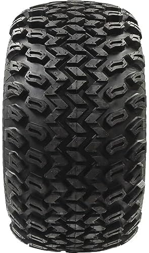 P334 22x11-10 Golf Cart Tires - All Terrain Golf Cart Tires, 4-Ply Rated Quad Tire
