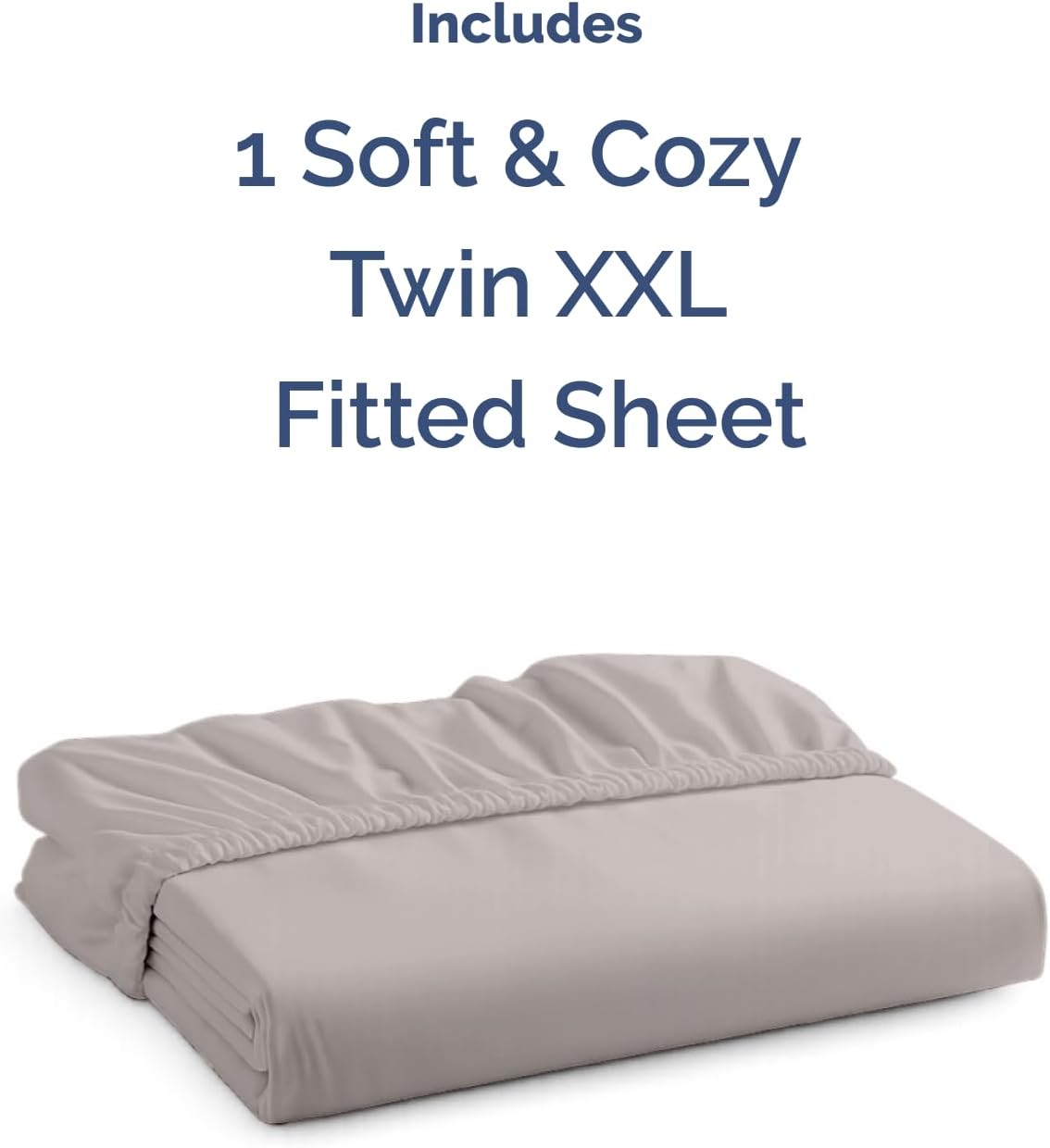 Fitted Hospital Bed Sheet - Hospital Bed Sheets for Home Use - Dark Grey | Ultra-Soft Brushed Microfiber Bedding with 16 Inch Deep Pockets, Extra Long 36 x 84 Fit, Breathable, Cooling and Wrinkle Free