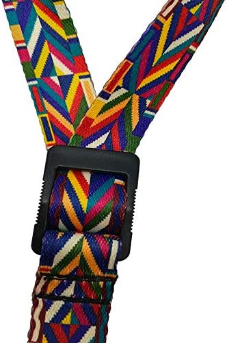 Saxophone Strap Rainbow Style Soft Padded Alto Tenor Bari Soprano Sax Neck Harness
