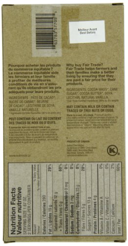 Jelina's 72% Dark Chocolate Bar, 3.35 Ounce (Pack of 8)