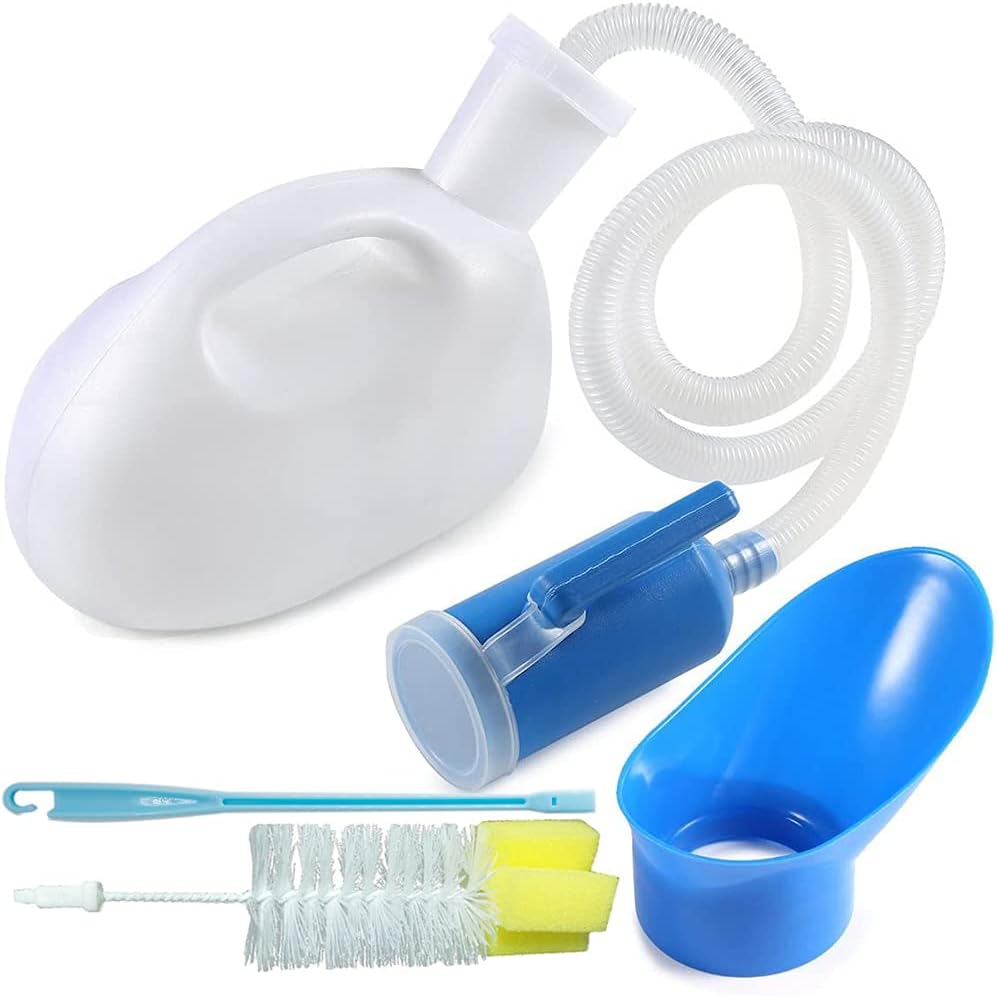 2000ML Urinal for Men, Spill Proof Urine Bottle, Pee Bottle for Hospital