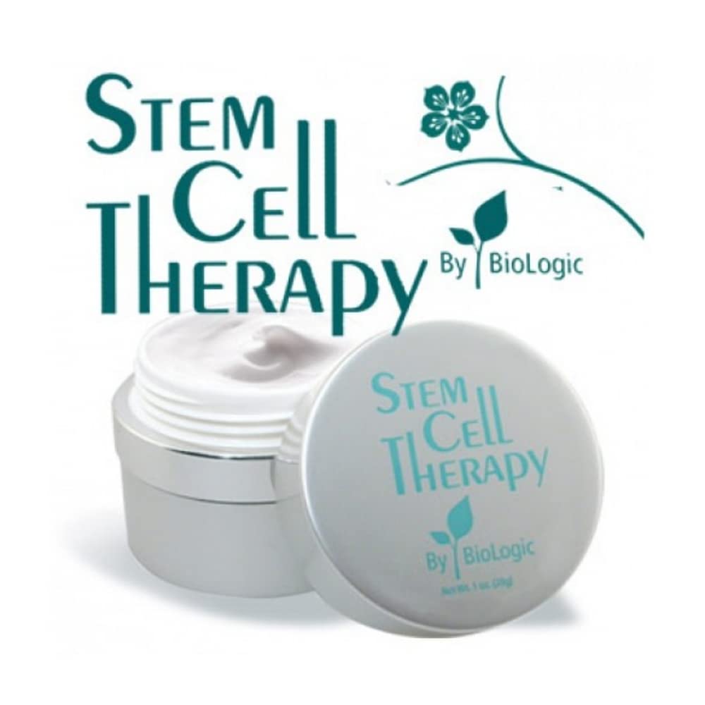 Stem Cell Therapy by BioLogic Solutions Grow Smooth Supple Firm New Skin (Set Of 2 Jars)