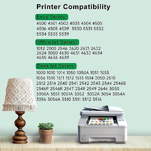 61XL Ink Cartridge Black and Color Combo Pack Replacement for HP Ink 61 2PK
