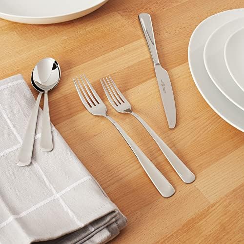 Henckels Silvano 45-Pc Flatware Set, 18/10 Stainless Steel