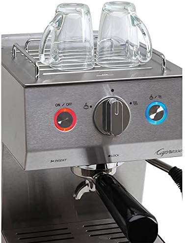Capresso Cafe Select Professional Stainless Steel Espresso & Cappuccino Machine