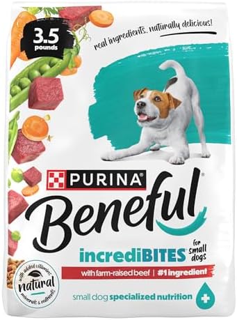 Purina Beneful Incredibites With Farm-Raised Beef Natural Small Breed Dry Dog Food With Added Vitamins
