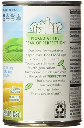 Green Giant Whole Kernel Sweet Corn, 8 Count