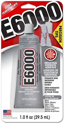 Eclectic Products 231020 10 Pack 1 oz. E6000 Precision Tip Adhesive, Clear