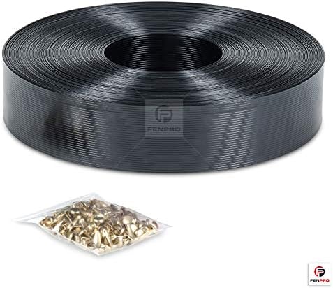 Chain Link Fence Privacy Tape 250 ft (40 SqFt) (Arctic White) | Gardening, Outdoor Wall, Balcony, Patio, Yard, Injury Prevention, Safety Fence Cover for Dog, Other Pet Hedge Slats