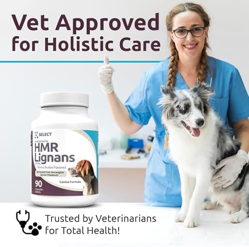 HMR Lignans for Dogs - Enhancer for Overall Wellness, Immune Support for Dogs - Norway Spruce Extract Holistic Dog Health - Digestion