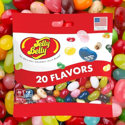 Jelly Belly Jelly Beans, 30 Flavors, 7-oz Clear Can