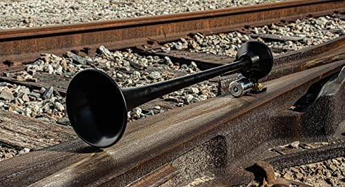 HornBlasters Safety Horn 1.5 Gallon 150PSI Air Horn Kit - All-In-One Air System - Easy Install - Super Efficient