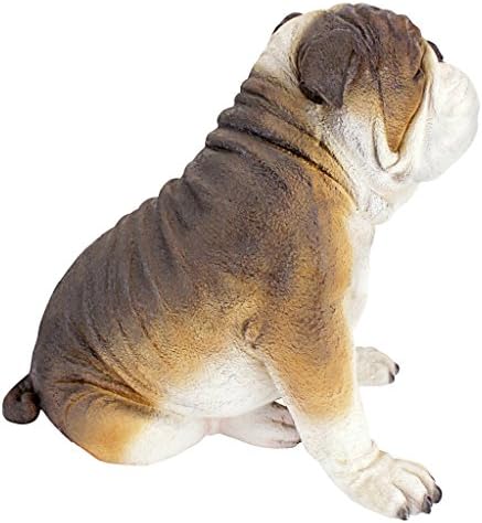 Design Toscano Buster the Bulldog Sculpture 16 Inch