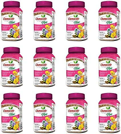 Osmocote Smart-Release Plant Food Plus Outdoor & Indoor, Plant Fertilizer, 1 lb. (12-Pack)