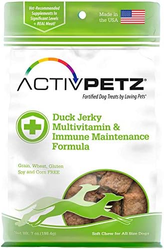 Loving Pets Activpetz Beef Jerky Hip & Joint Formula Dog Treat, 7 Oz