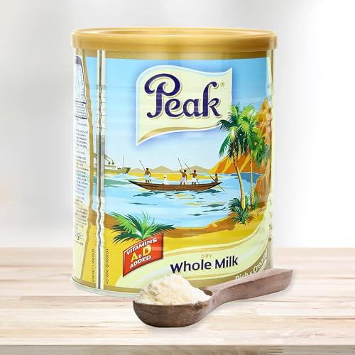 Peak Instant Full-Cream Dry Whole Milk Powder, 400-Grams