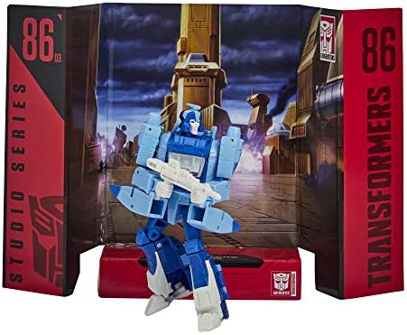 Transformers Toys Studio Series 86-03 Deluxe Class The The Movie 1986 Blurr Action Figure - Ages 8 and Up, 4.5-inch