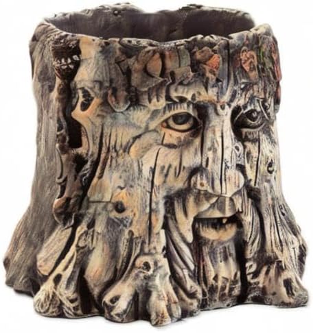 Bits and Pieces - Tree Face Garden Planter Flower Pot - 5 1/2 Inch