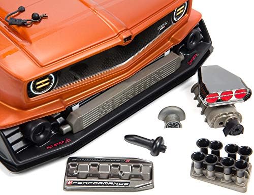 ARRMA 1/7 Felony 6S BLX Street Bash All-Road Muscle Car RTR (Ready-to-Run Transmitter and Receiver Included, Batteries and Charger Required), Black