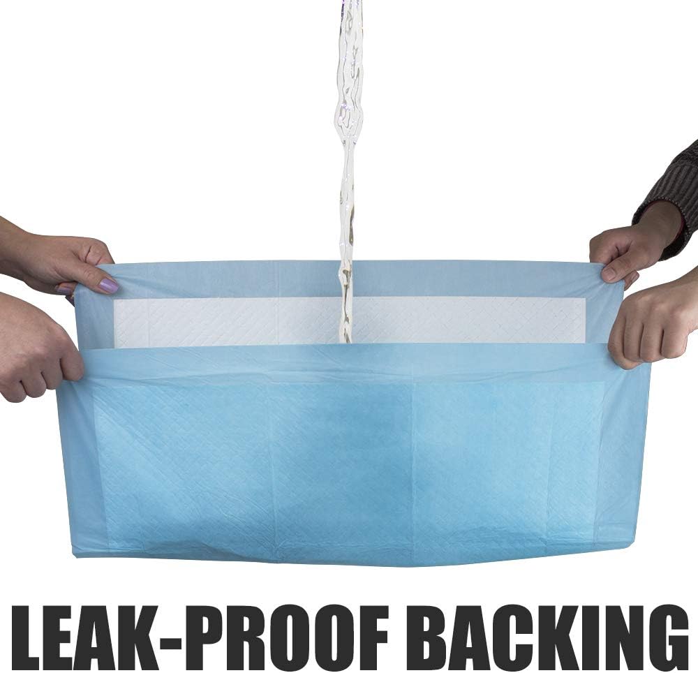 BV Puppy Pads Leak-Proof 100 Count 22"x 22" - Absorbent Pee Pads for Dogs with 6-Layer Design, Rapid Dry Sheet & Built-in Attractant - Dog Pad with Odor Control, Perfect for Puppies & Senior Dogs