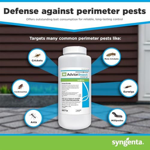 Advion Insect Granular Bait, 1-lb. Shaker Bottle, Effective Insect Granular Bait, Formulated with 0.22% Indoxacarb, Outdoor Use