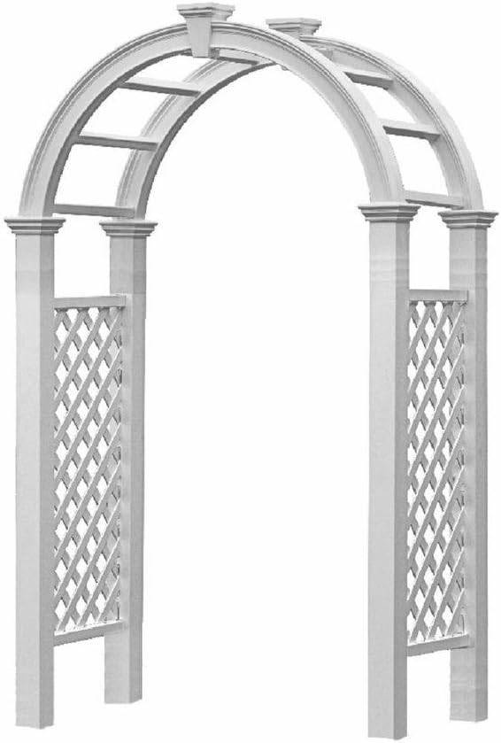 Nantucket Legacy 60"W x 94"H Vinyl Arbor
