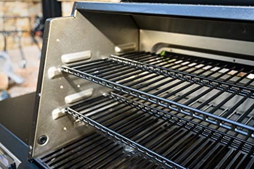 Masterbuilt® Gravity Series 560 Digital Charcoal Grill and Smoker Non-Stick Porcelain-Coated Warming Rack Accessory Insert 2-Pack in Black