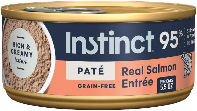 Instinct Original Grain Free Real Rabbit Recipe Natural Wet Canned Cat Food, 3 oz. Cans (Case of 24) | Rich & creamy pate texture, high protein, real rabbit, whole-food ingredients, grain-free, hydration support
