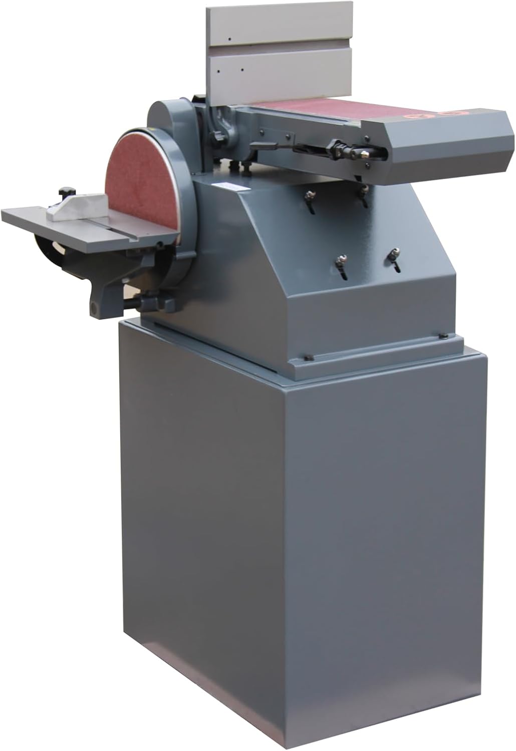 4 x 24 Belt & Oscillating Spindle Sander, KAKA INDUSTRIAL WS-100D | 5 sanding sleeves included