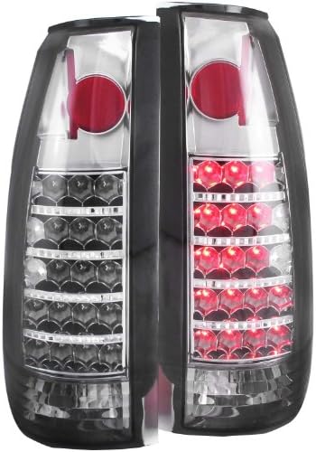 AnzoUSA 311158 Smoke LED Taillight for Chevrolet GM Truck - (Sold in Pairs)
