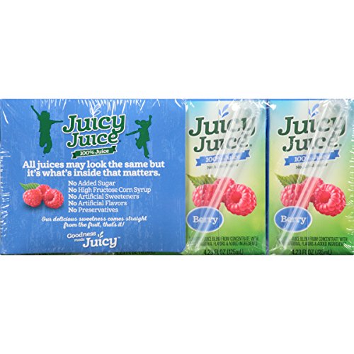 Juicy Juice Apple, 4.23 Ounce Boxes, 8 Count (Pack of 5)