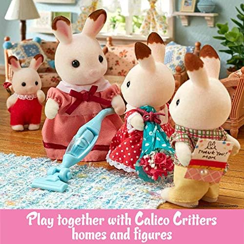 Calico Critters - Laundry & Vacuum Cleaner Set - Dollhouse Furniture &