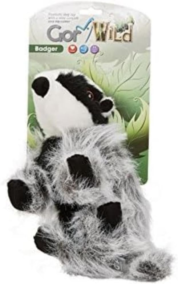 Gor Pets Soft Dog Toy Plush Wild Cow