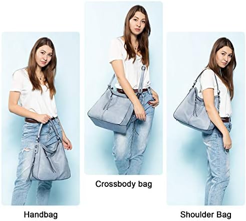 Hobo Crossbody Bag for Women, Designer Shoulder Purse Handbags