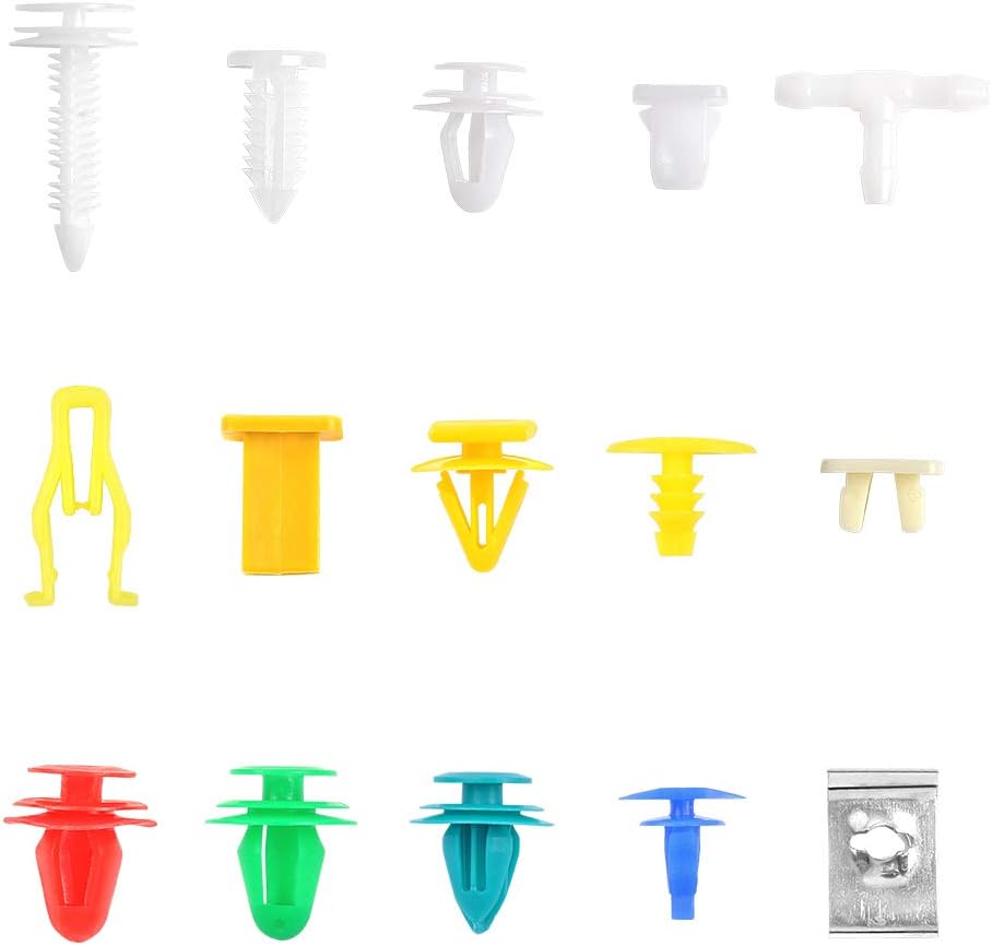 OTUAYAUTO 245 PCS Fender Clips Car Clips Bumper Plastic Rivets