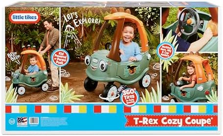 Little Tikes T-Rex Cozy Coupe – (Amazon Exclusive)