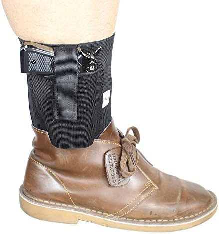 Ankle Holster for Concealed Carry Compatible with G42, 43, 36, 26, Ruger LCP, LC9,and Similar Guns